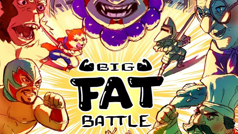 Big Fat Battle - Review big fat battle art poster